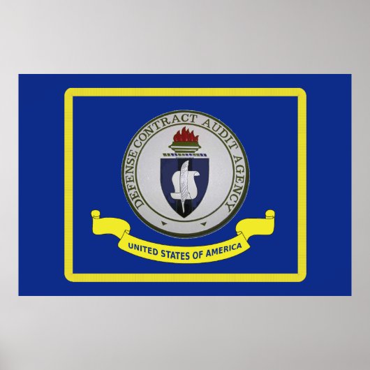 Poster Defense Contract Audit Agency (Voorkant)