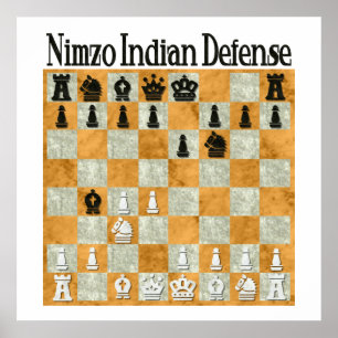 Poster Défense Nimzo-indienne