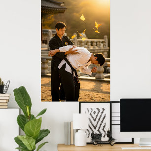Poster Défense personnelle Hapkido coréen