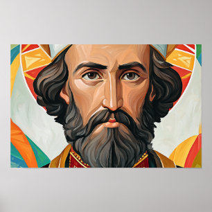 Poster Défenseur de l'unité : Saint Josaphat