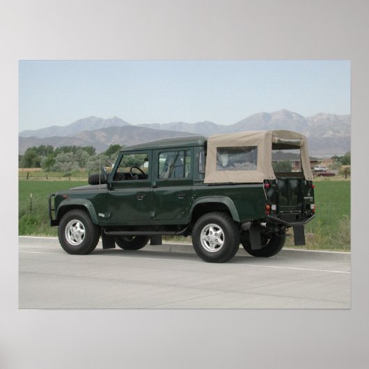 Poster Défenseur du Land Rover 110 (Devant)