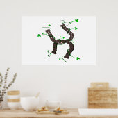 Poster Défer à cheval (Cuisine)