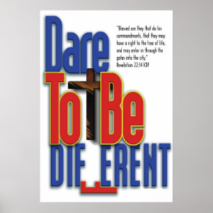 Poster défi à être different_p