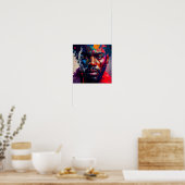 Poster Défi de l'homme noir (Cuisine)