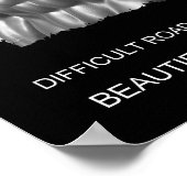 Poster défi de motivation du succès sportif (Coin)