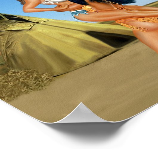 POSTER DÉFI WILD WEST (Coin)