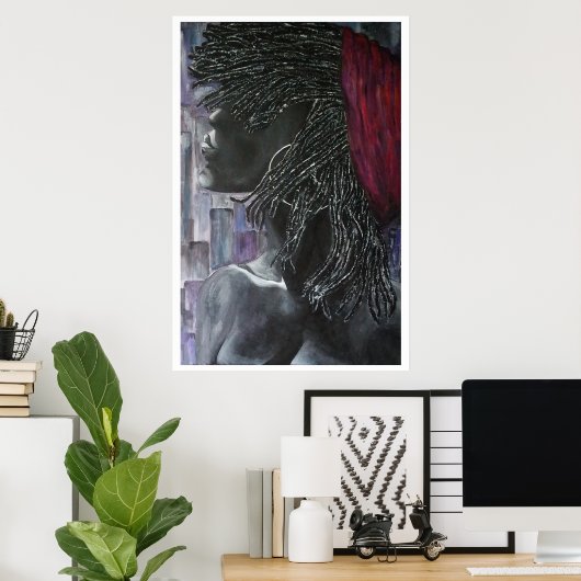 Poster Défiance (Bureau à domicile)