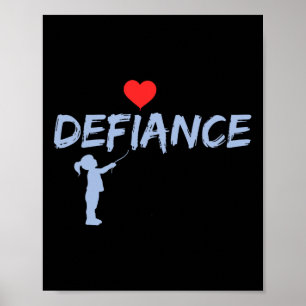 Poster Défiance Anti Trump Impeachment Retraite Résister