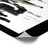 Poster Défiance White (Coin)