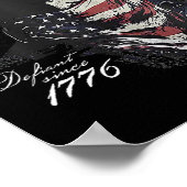 Poster Défiant Depuis 1776 (Coin)