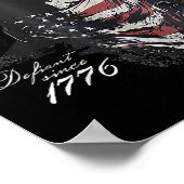 Poster Défiant Depuis 1776 (Coin)