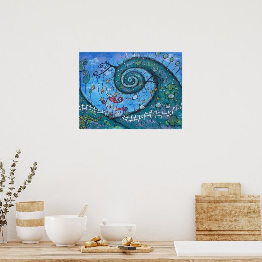 Poster Défier l'impression de gravité (Cuisine)