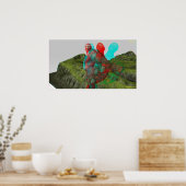 Poster Défilé 3D Rejoignez et touchez (Cuisine)