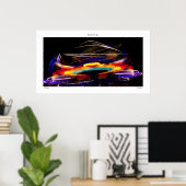 Poster Défilé de lumière (Bureau à domicile)