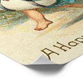 Poster Défilé de poussettes de Pâques Vintage (Coin)