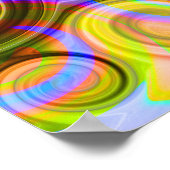 Poster Défilement Abstrait géométrique pastel (Coin)