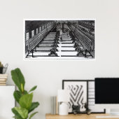 Poster Défilement de la molécule (Bureau à domicile)