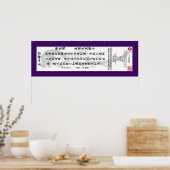 Poster Défilement de transmission Ozmo Piedmont (Cuisine)