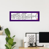 Poster Défilement de transmission Tim Langdell (Bureau à domicile)