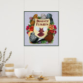 Poster Défilement de vol intérieur (Cuisine)