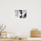 Poster Défilement Oriental vertical (Cuisine)