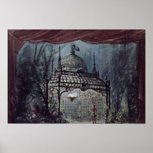 Poster Définir la conception de "La Flûte magique" (Devant)