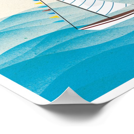 Poster Définir la voile (Coin)