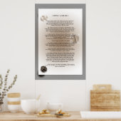 Poster Définir soi-même (Cuisine)