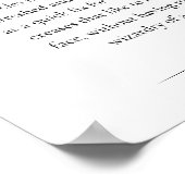 Poster Définition de botox irrégulière (Coin)