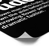 Poster Définition de Bride Flower Dude  (Coin)