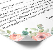 Poster Définition de facteur de différence Appréciation p (Coin)