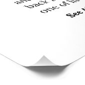 Poster Définition de l'ami - Sens du coeur (Coin)