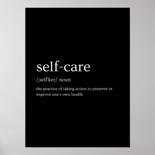 Poster Définition de l'autogestion (Devant)