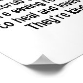 Poster Définition de l'infirmière (Coin)