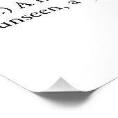 Poster Définition de l'infirmière (Coin)