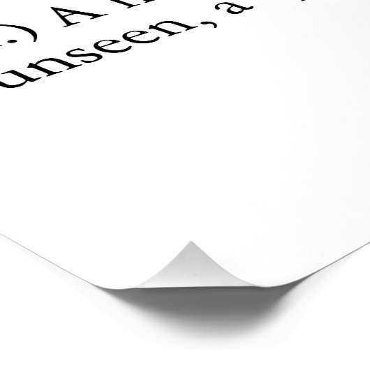 Poster Définition de l'infirmière (Coin)