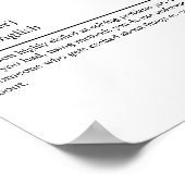 Poster Définition de l'ingénieur Ingénierie amusante Méca (Coin)