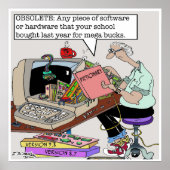 Poster Définition de l'obsolète (Devant)