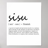 Poster Définition de Sisu (Devant)