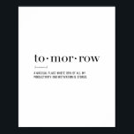 Poster Définition Demain<br><div class="desc">Définition Demain</div>