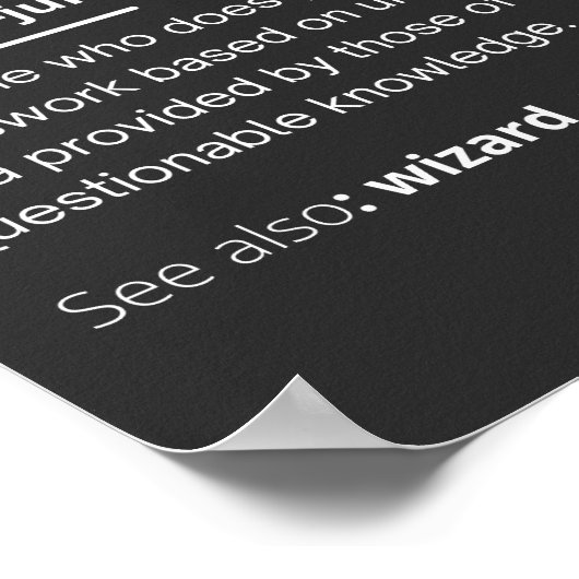 POSTER DÉFINITION DES INGÉNIEURS (Coin)