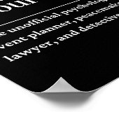 Poster Définition des ressources humaines (Coin)