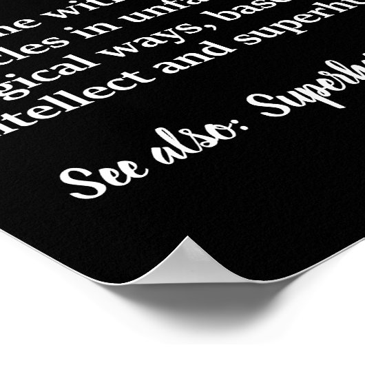 Poster Définition drôle de microbiologiste (Coin)