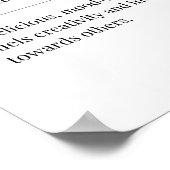 Poster Définition du café une boisson qui modifie l'humeu (Coin)