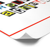 Poster Définition du travail d'équipe (Coin)