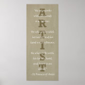 Poster Définition d'un artiste (Devant)