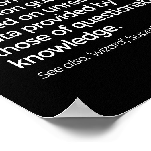 Poster Définition EMT Funny EMS Emergency Médicale Techni (Coin)