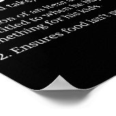 Poster Définition fiscale Vêtements meilleur papa Définit (Coin)