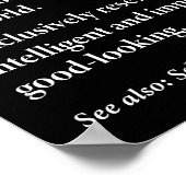 Poster Définition Ski Amoureux Ski Sport (Coin)