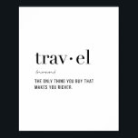 Poster Définition Voyage<br><div class="desc">Définition Voyage</div>